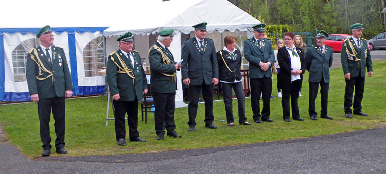 Königsschießen in Hölter, 2015