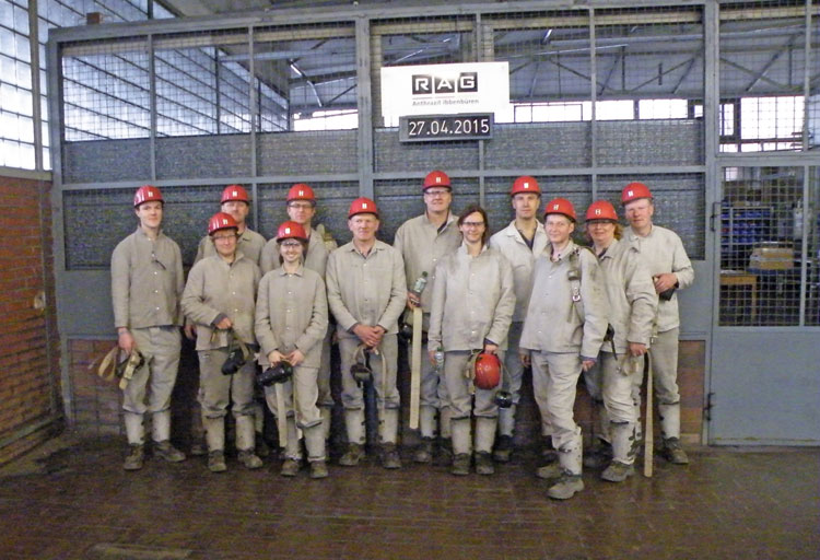 Grubenfahrt des SV Ladbergen-Hölter