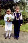 Juniorenschützenkönige 2001, Daniel Kötter mit Christina Maria Erpenbeck