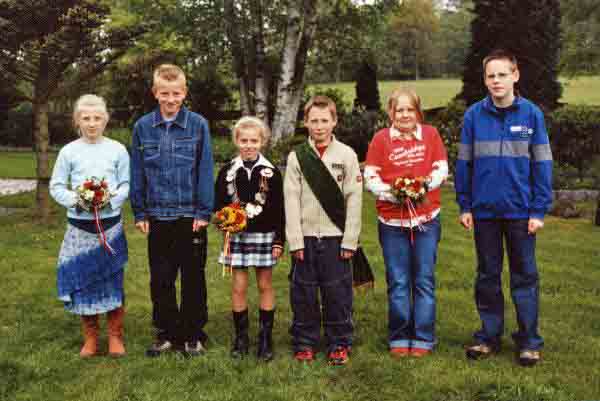 Juniorenschützenkönige 2005, Lisa Haverkamp mit Dominik Kötter