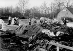 Bau des Schießstandes des SV Hölter anno 1970