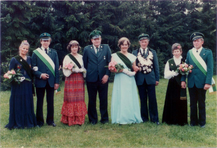 Königspaar auf Hölter 1978