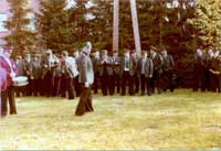 Schützenfest des SV Hölter anno 1981