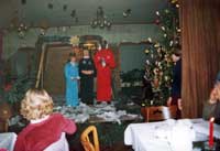 Weihnachtsfeier des SV Hölter anno 1981