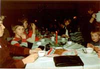 Weihnachtsfeier des SV Hölter anno 1981
