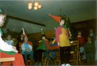 Weihnachtsfest des SV Hölter, Dezember 1986