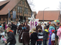 Rosenmontag in Ladbergen, 2014