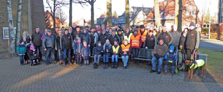 Unsere Wanderschar 2017
